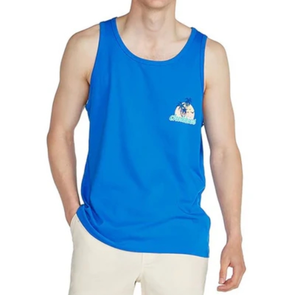 Chubbies Mens The Giant Wave Tank Top Size Small